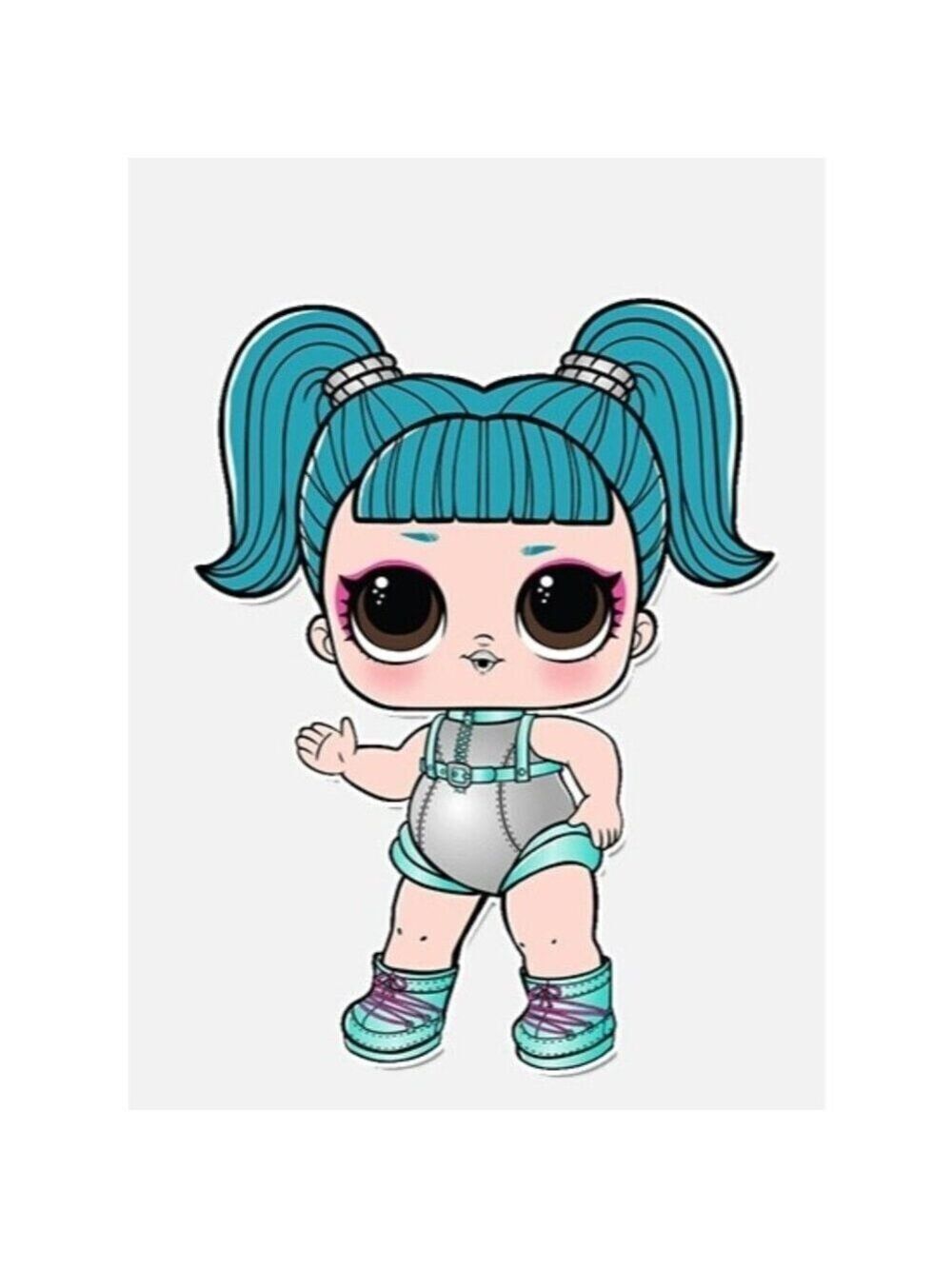 Original LOL Surprise Confetti Pop Glamstronaut Ultra Rare Doll Color Change